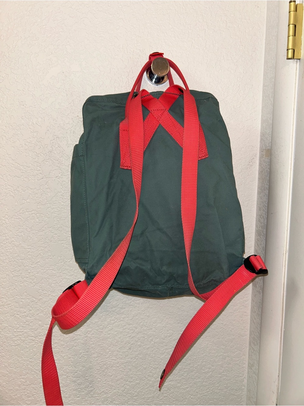 FJÄLLRÄVEN The KANKEN Two Tone Nimbus Blue & Peach Pink Backpack - Picture 13 of 16